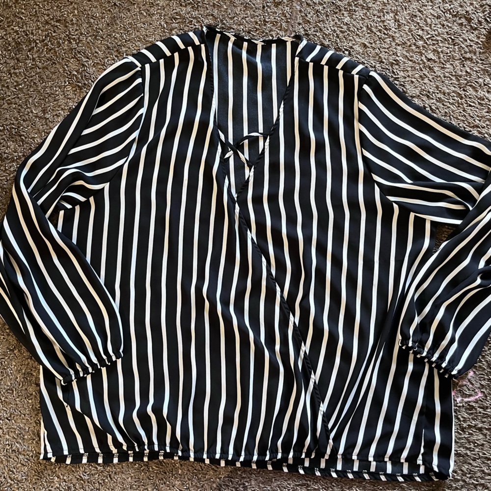 Women’s Plus Size Striped Blouse Size 20